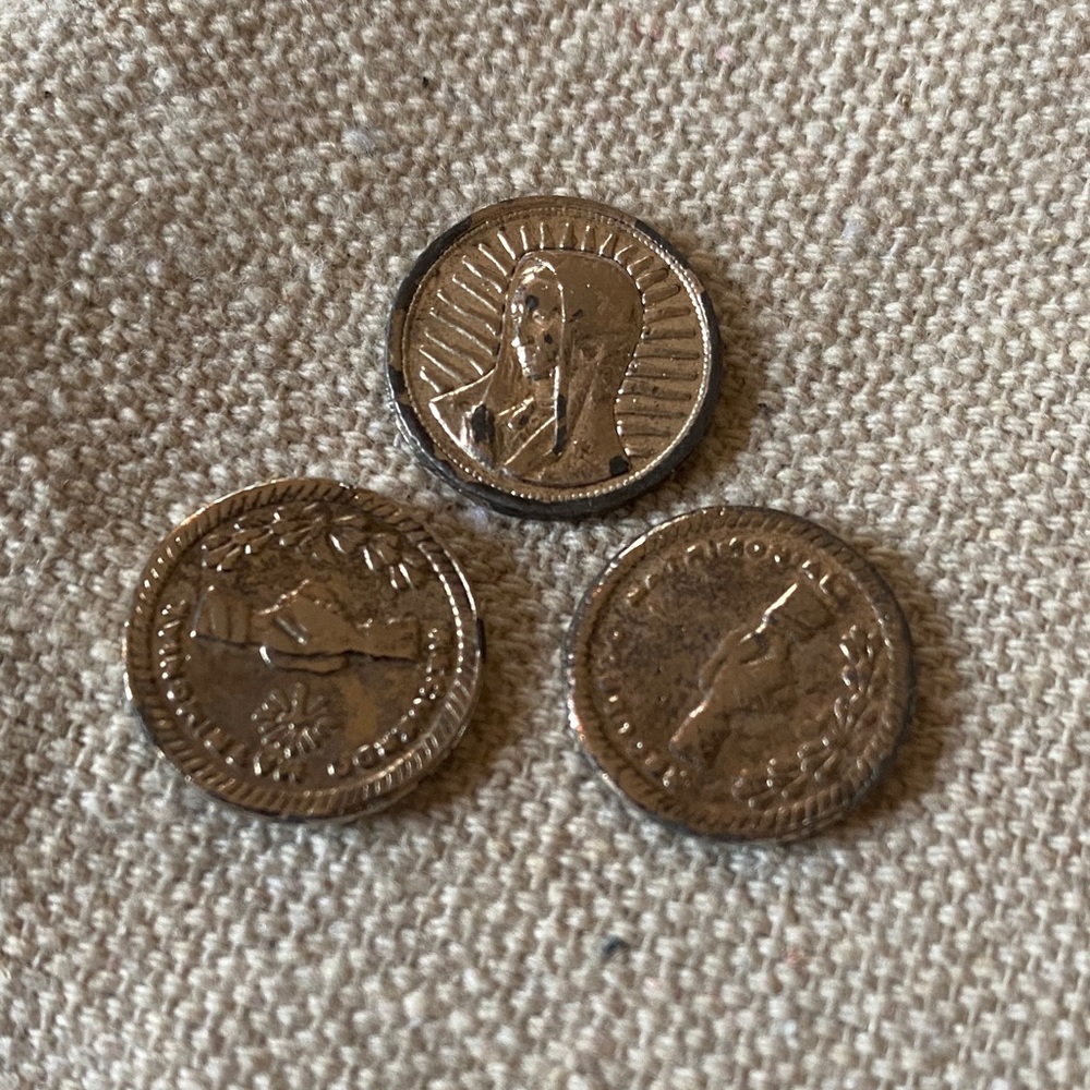 3 marriage deposits. Our lady of Guadalupe.